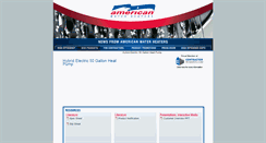 Desktop Screenshot of americanwaterheaternews.com
